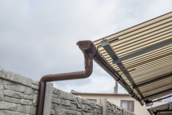 Plastic Downspout Installation in Winter Park