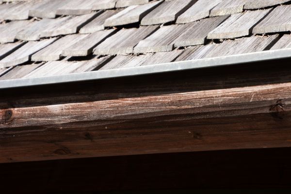 Wood Rain Gutter Installation in Winter Park