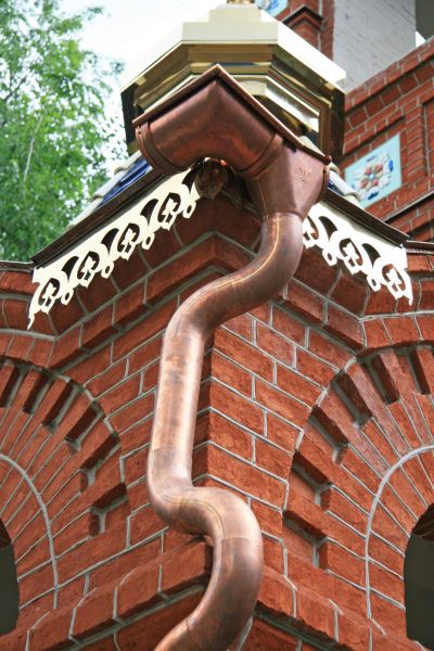 Church Downspout Installation in Winter Park